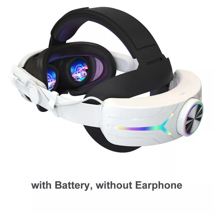 rgb gaming charging head strap for meta quest 3